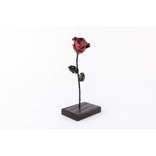 Rose Red/Black with base