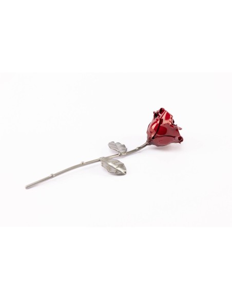 Rose Red/Silver with base