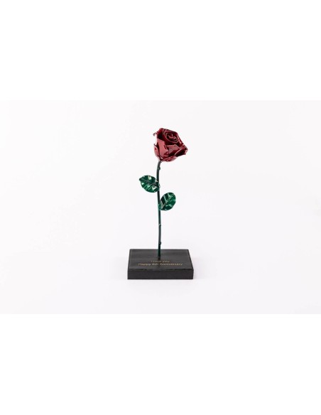 Rose Red/Green Personalized