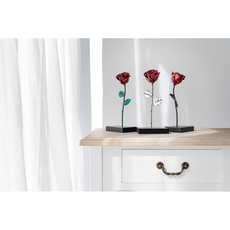 Rose Red/Green Personalized