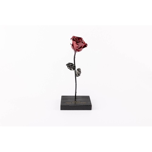 Rose Red/Black Personalized