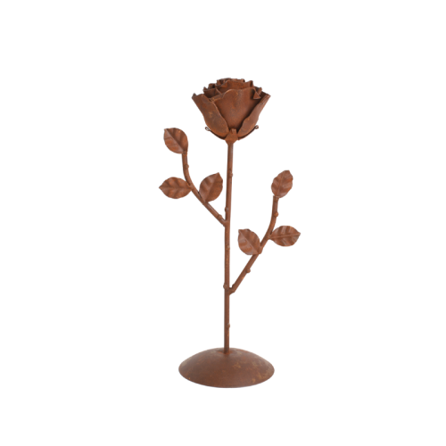 Rosa de Hierro XL acabado Óxido