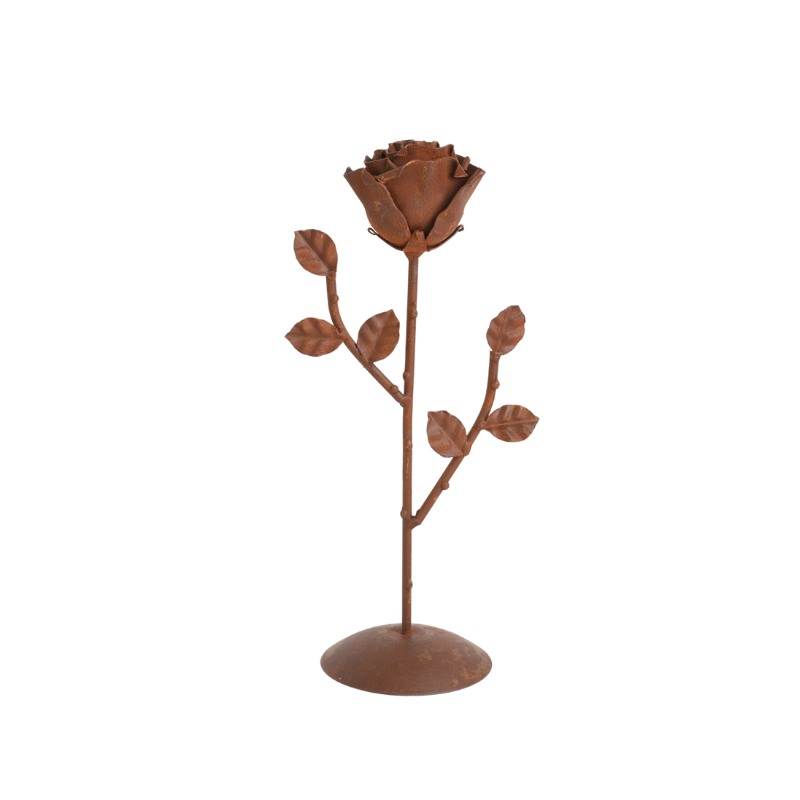 Rosa de Hierro XL acabado Óxido