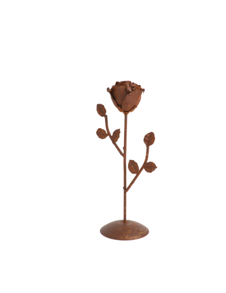 Rosa de Hierro XL acabado Óxido