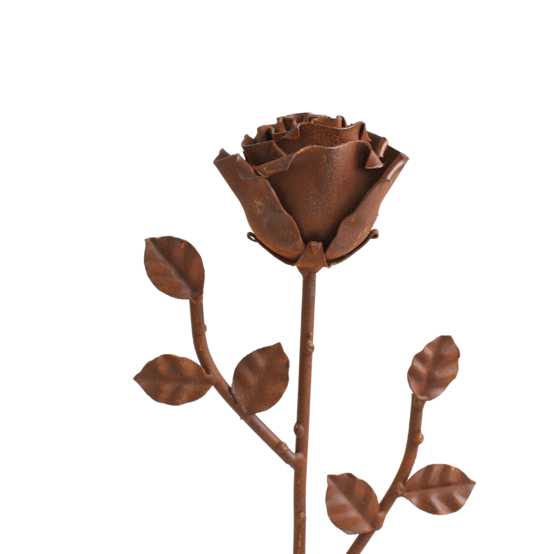 Rosa de Hierro XL acabado Óxido