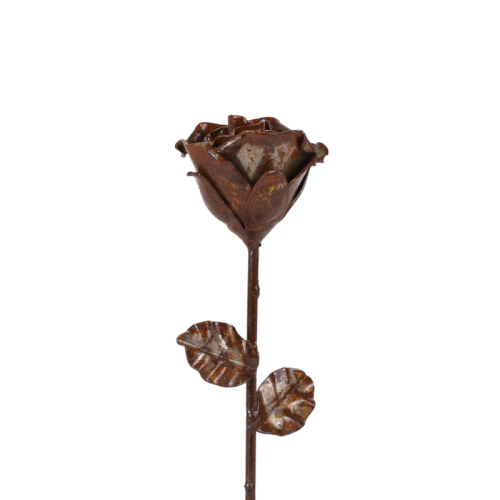 Rosa Oxidada con Peana 2