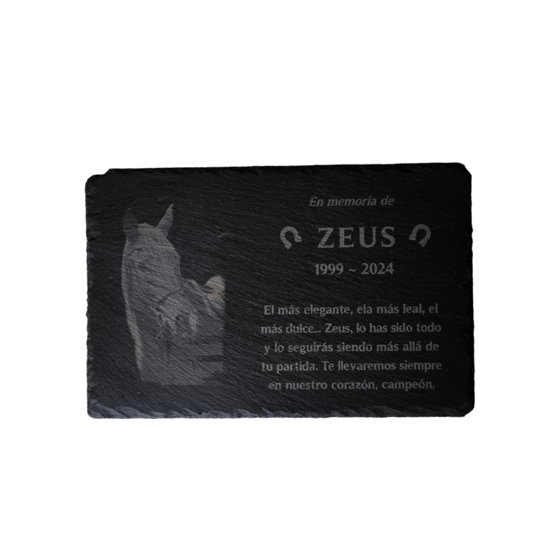Pet Memorial Slate with Personalized Engraving...