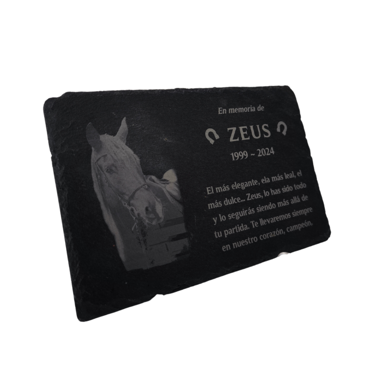 Pet Memorial Slate with Personalized Engraving...