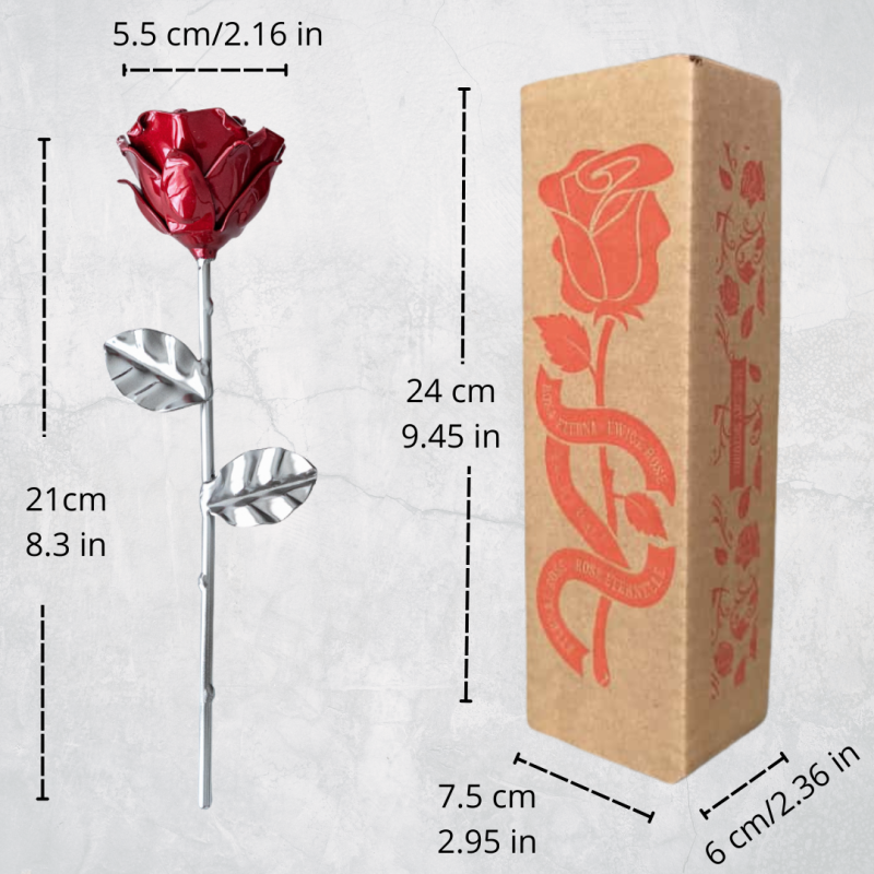 Rosa Roja/Plateada