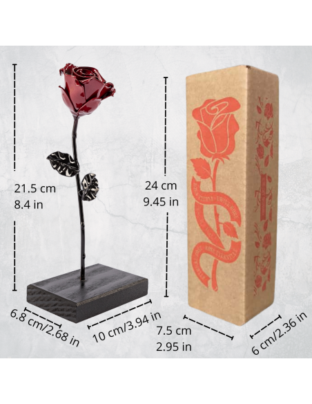 Rosa Roja/Negra personalizada