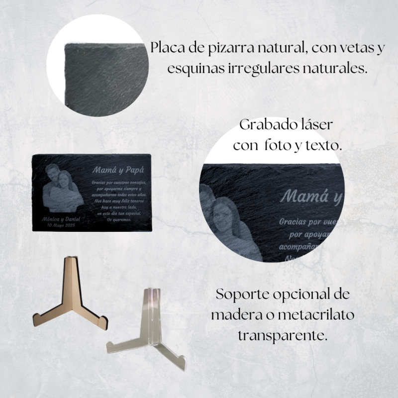 Commemorative Slate with Personalized Engraving...