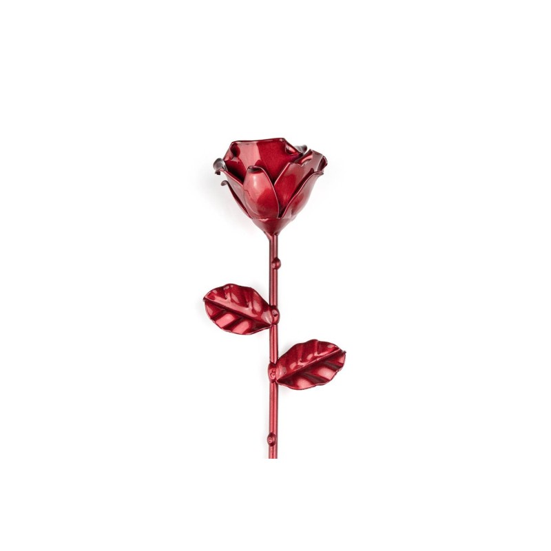 Rosa Roja con peana