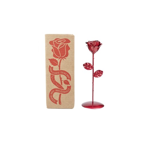 Rosa Roja con peana