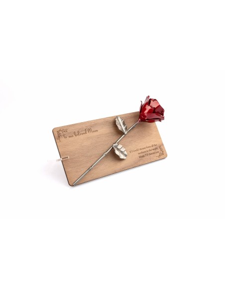 Wood Slate Walnut with Personalized Engraving