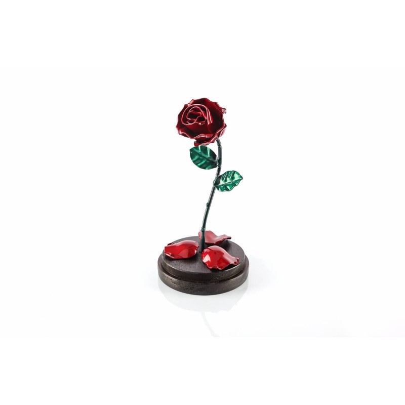 Rose Red/Green with Dome