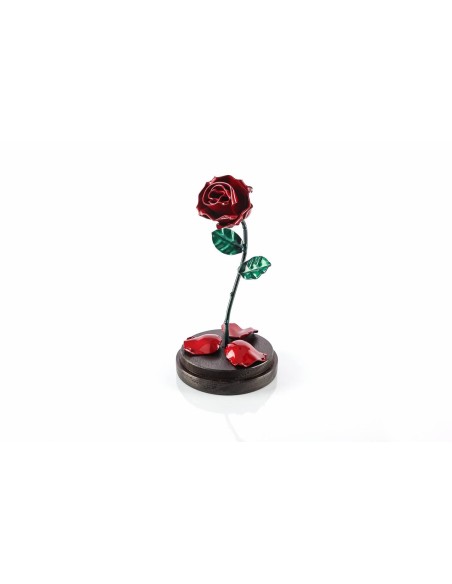 Rose Red/Green with Dome
