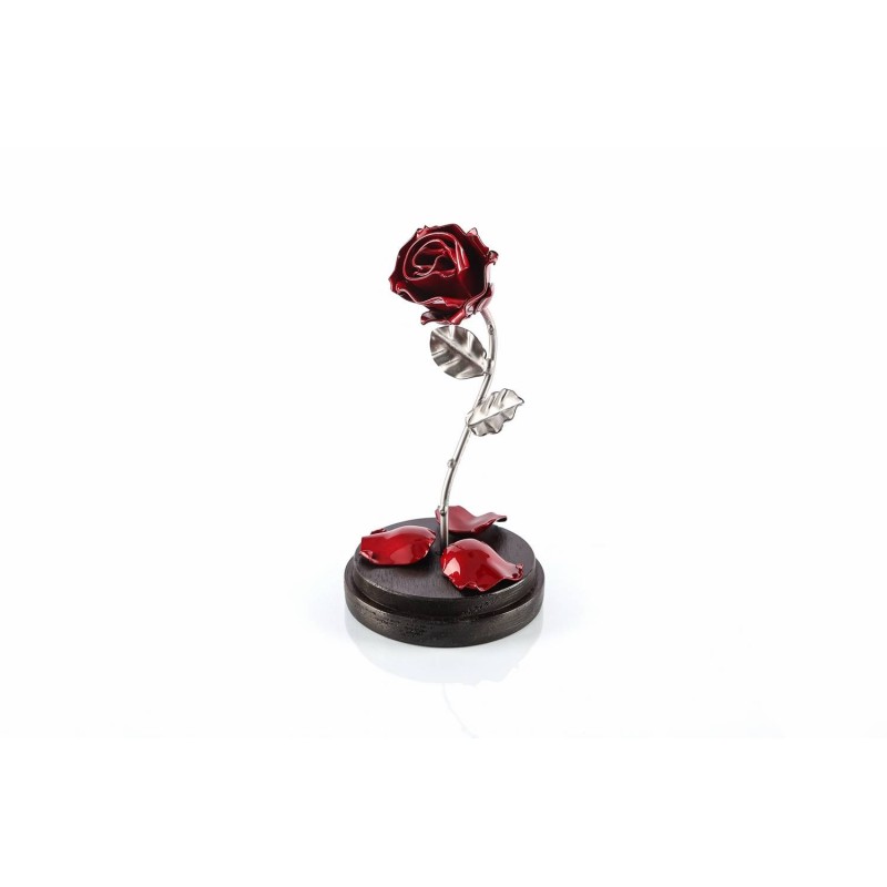 Rose Red/Silver with Dome