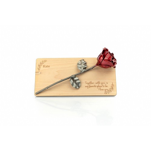 Wood Slate Maple with Personalized Engraving 2