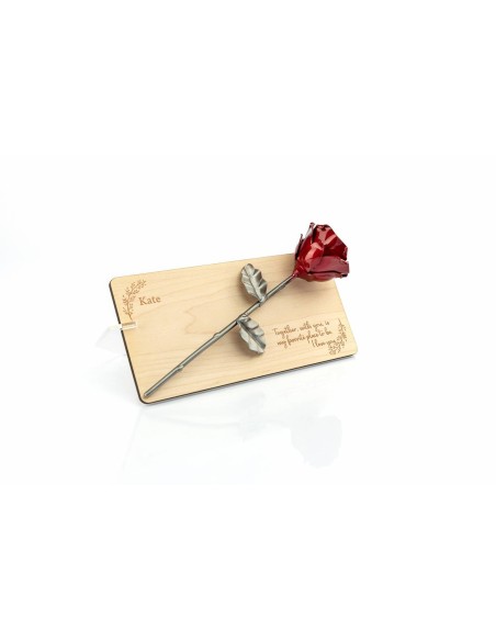 Wood Slate Maple with Personalized Engraving